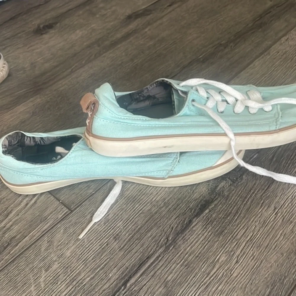 Reef sneakers size 7.5 aqua distressed comfy - Picture 5 of 9